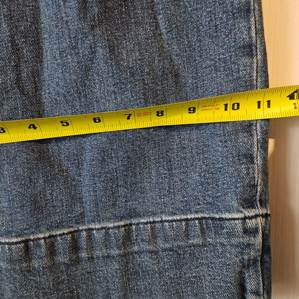 Everlane The Mariner Jean Wide Leg Sz 30 Full Legnth Faux Cuffs Nautical Vibe - Picture 9 of 9